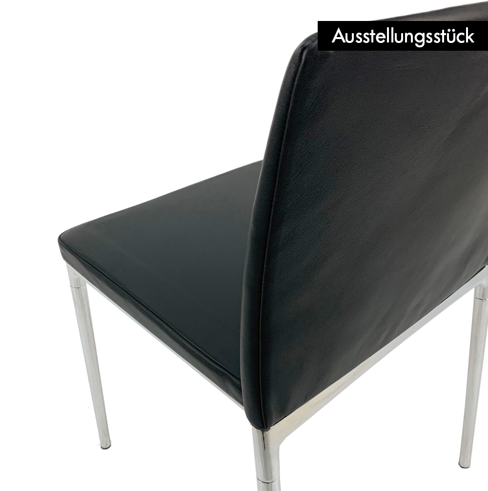 Ceno Stuhl Leder ohne Armlehnen - Ausstellungsstück