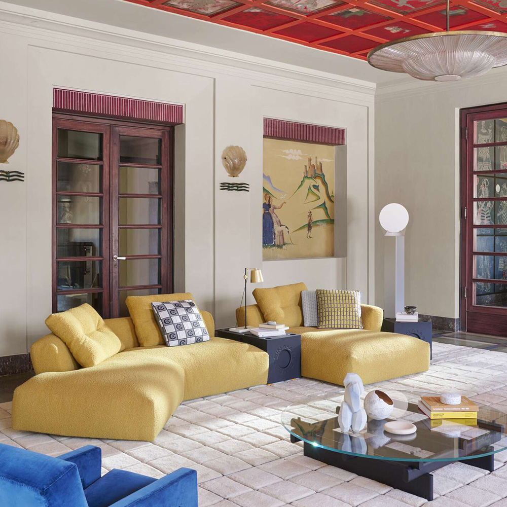 Sengu Bold Sofa Dreisitzer-Kombination