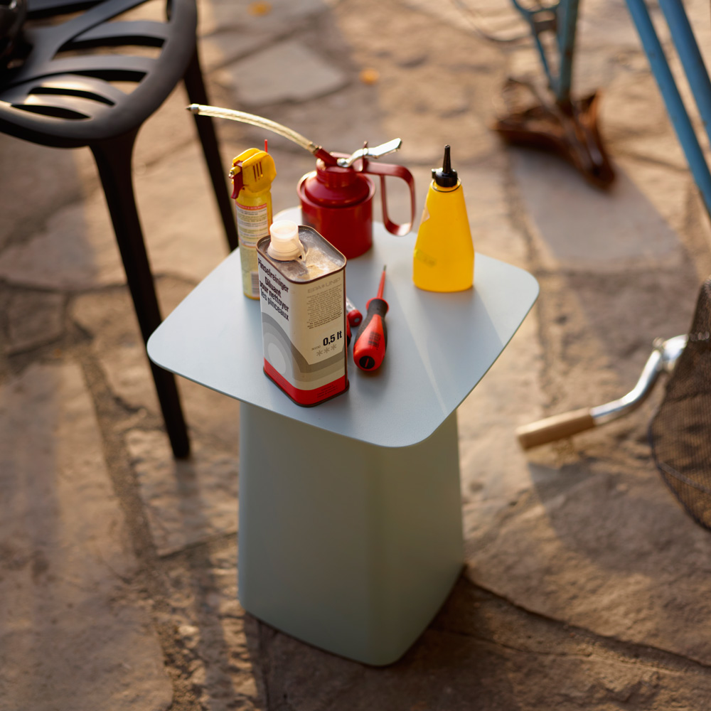 Metal Side Table Outdoor