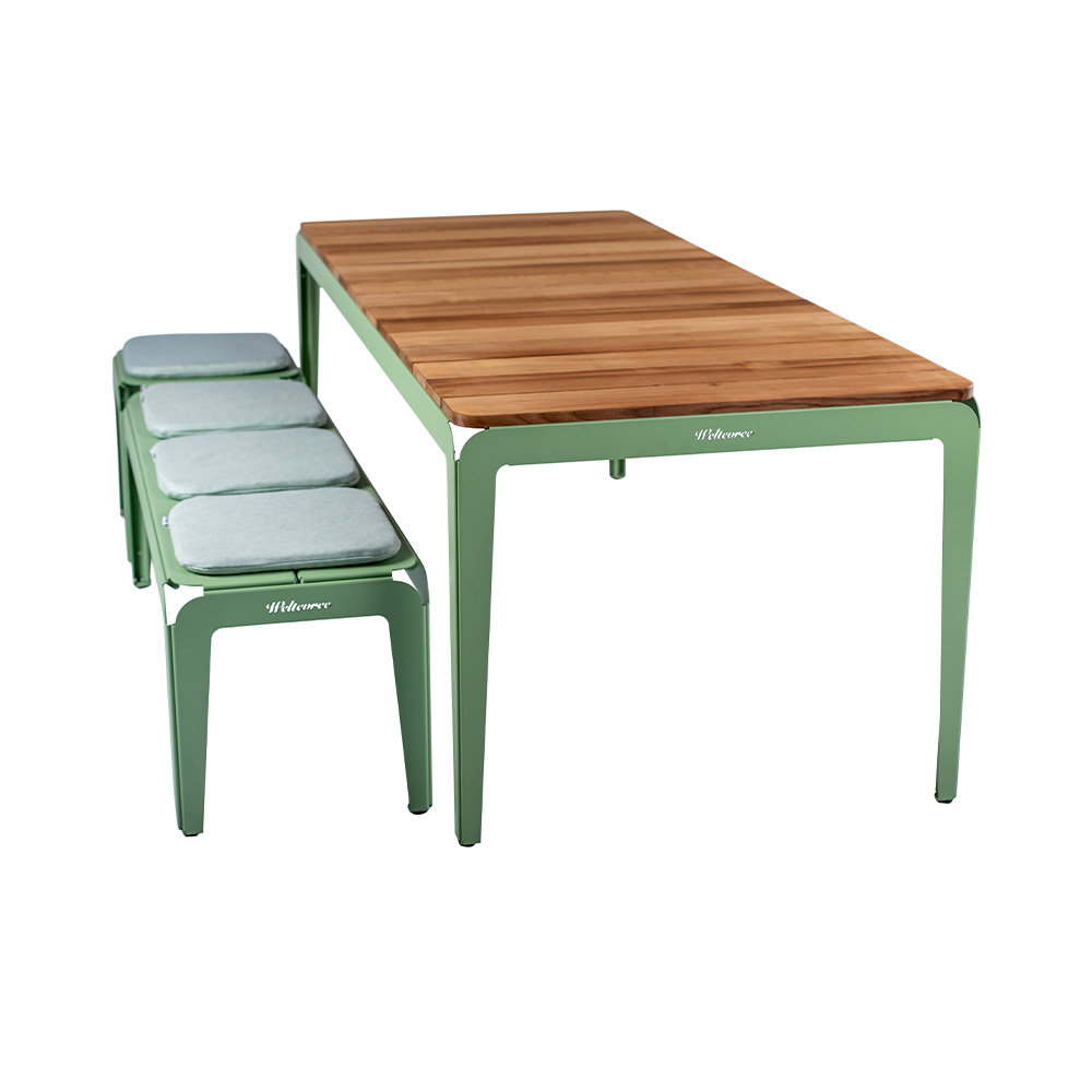 Bended Table Wood Outdoor