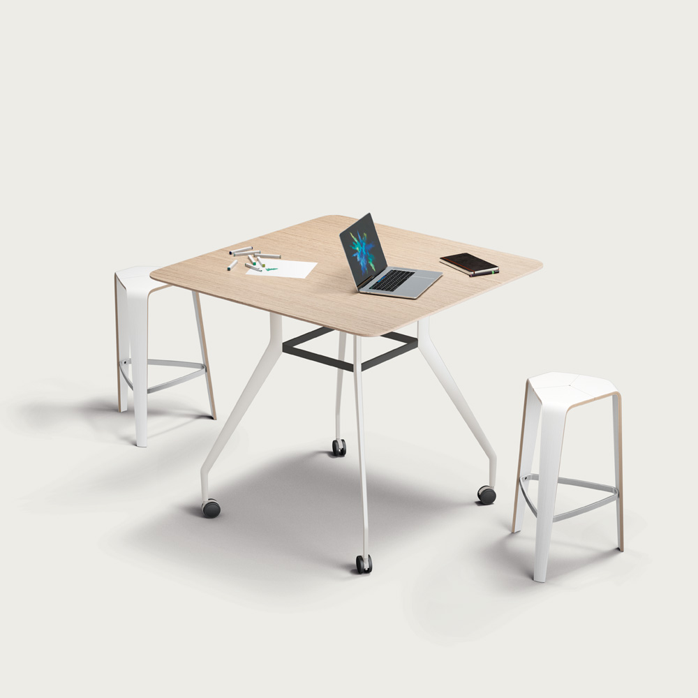 team Mobiler Stehtisch