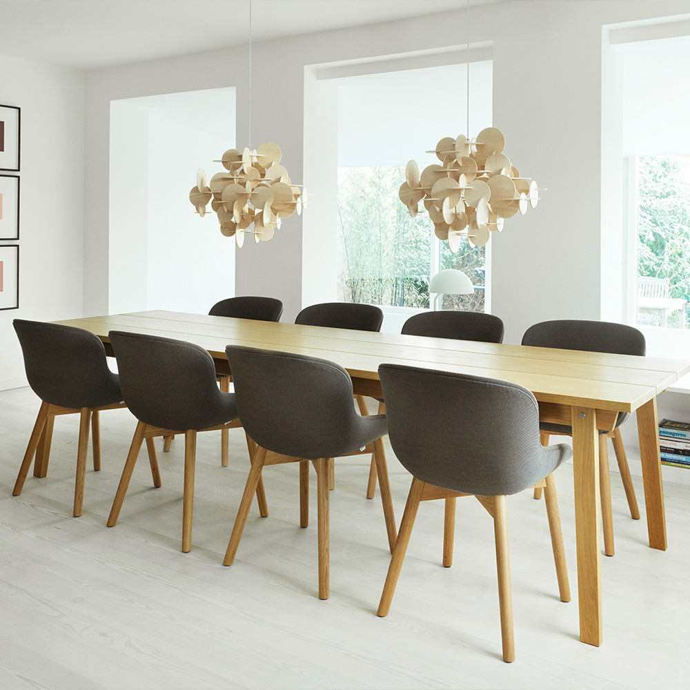 Hyg Chair Wood Vollpolster