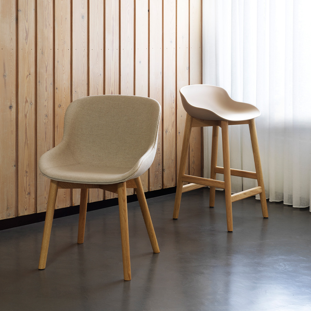 Hyg Chair Wood Vollpolster