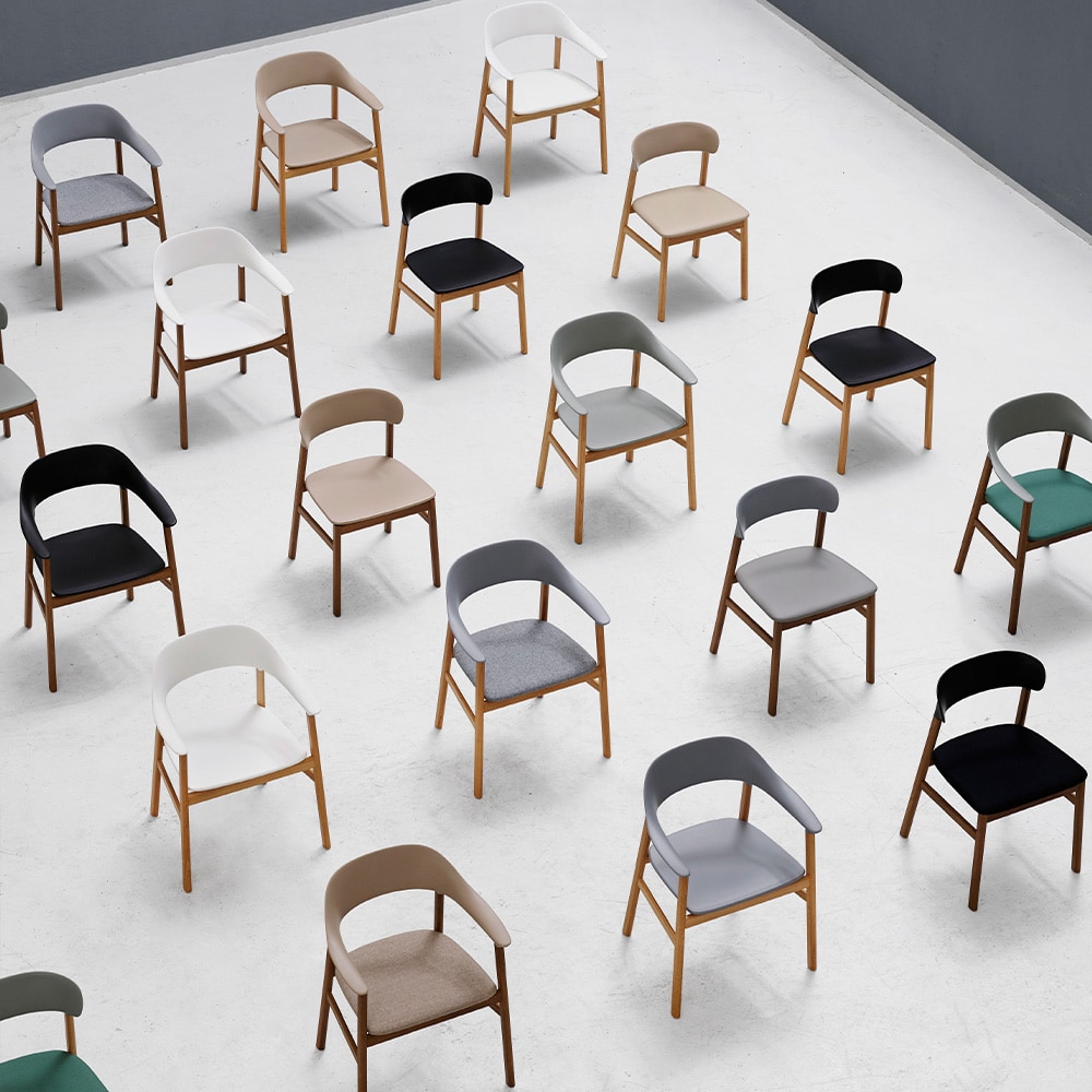 Herit Armchair gepolstert