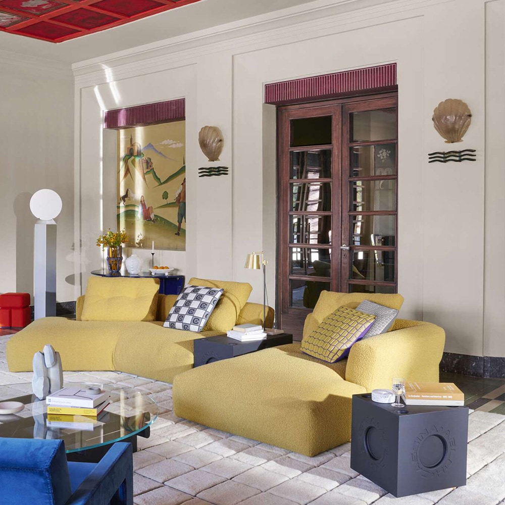 Sengu Bold Sofa Dreisitzer-Kombination