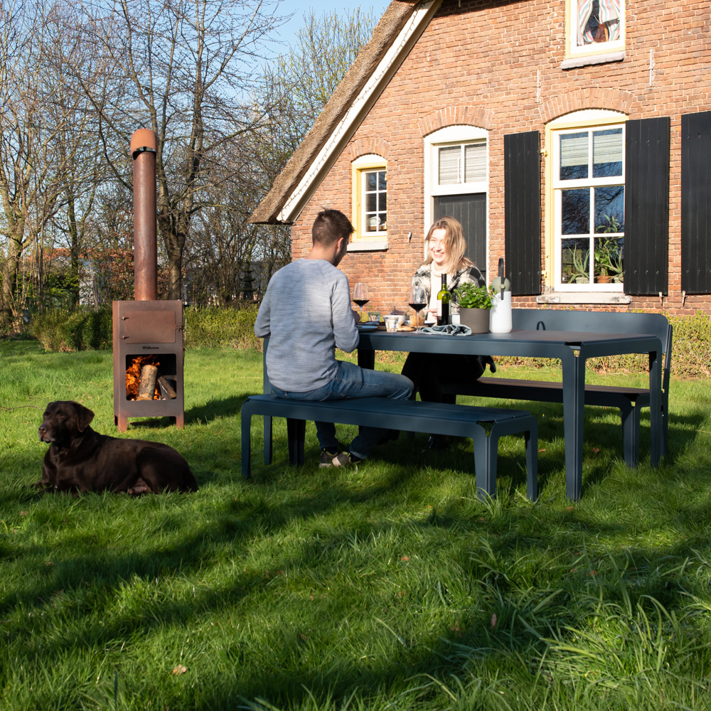 Bended Bench Outdoor