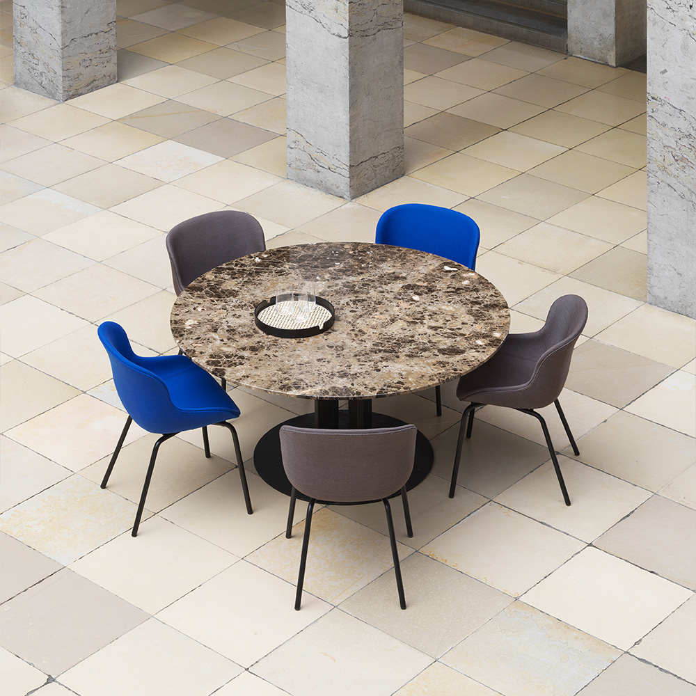 Hyg Chair Steel Vollpolster