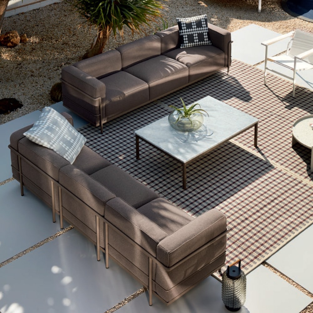 10 Table en Tubes Beistelltisch Outdoor