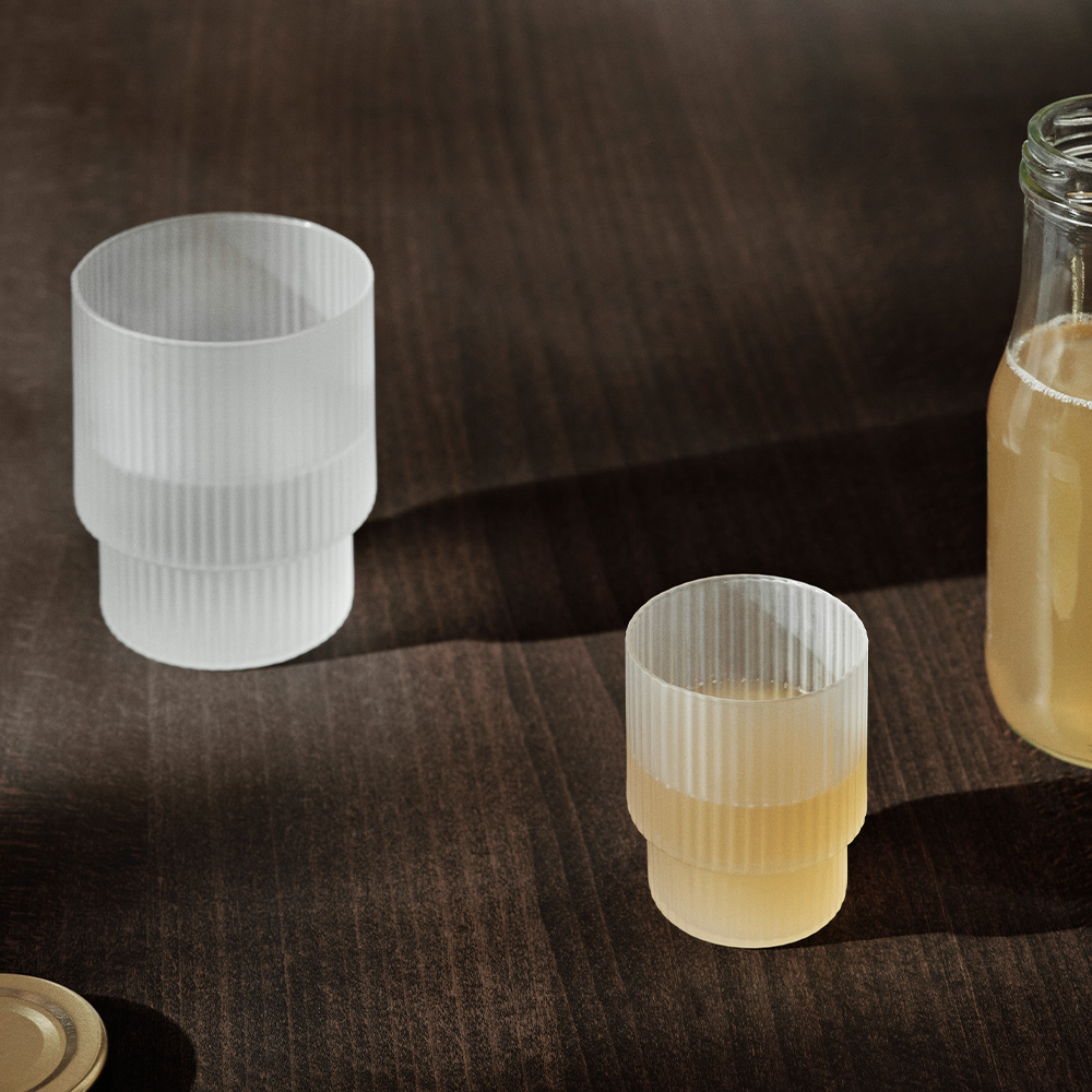 Ripple Gläser Frosted 4er Set