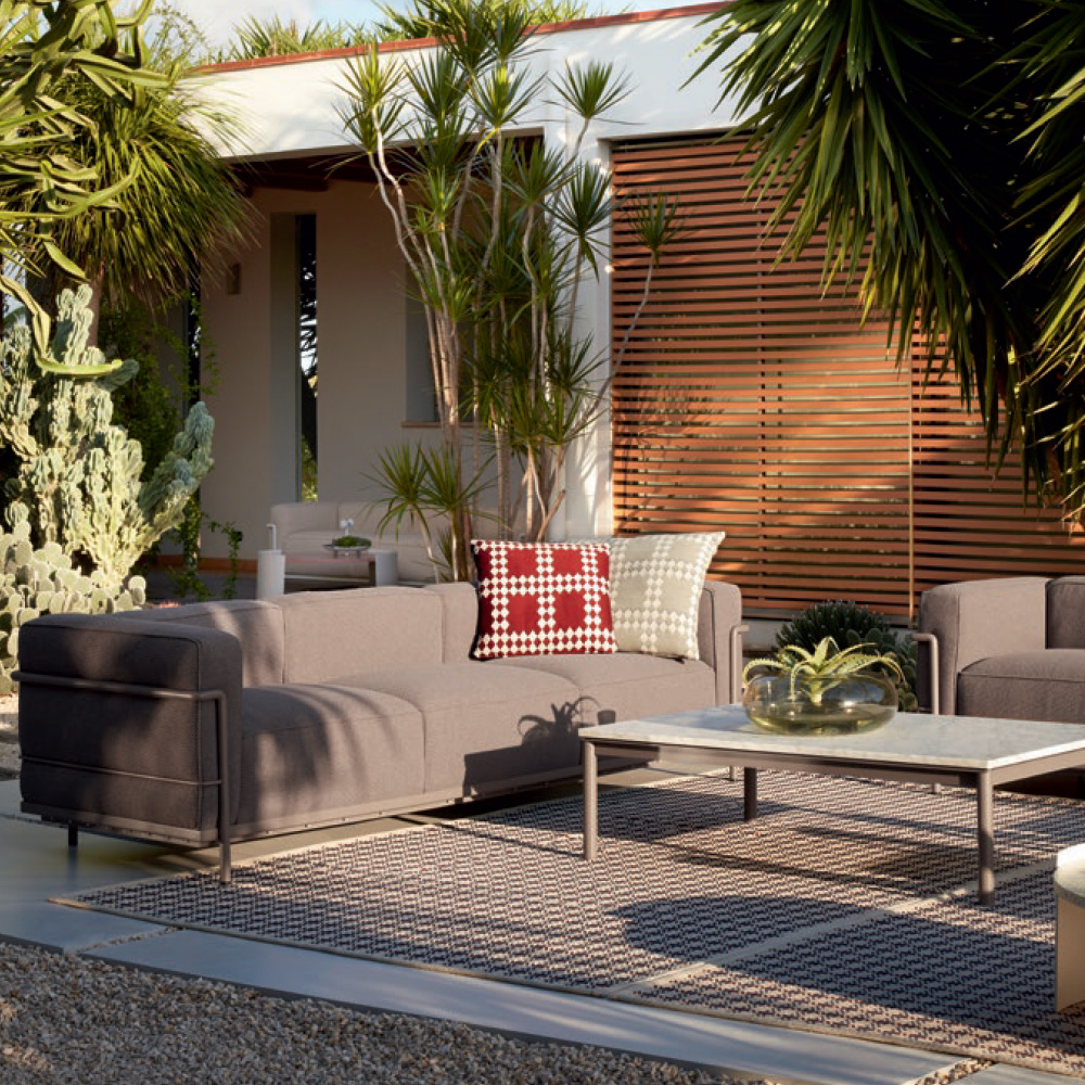 10 Table en Tubes Beistelltisch Outdoor