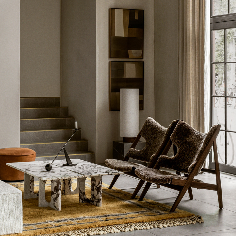 Androgyne Lounge Table Marble