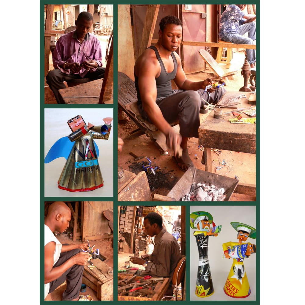 Blechengel-Mali Unikate