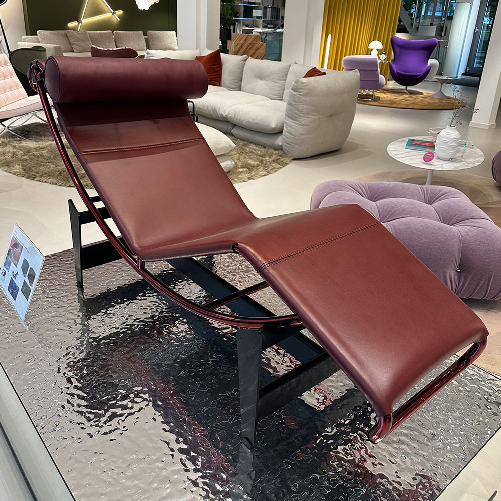 4 Chaise longue à réglage continu - Ausstellungsstück