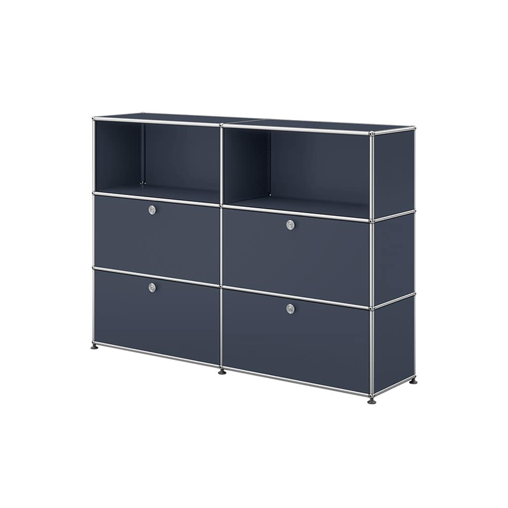 Highboard breit mit Schlitzachse