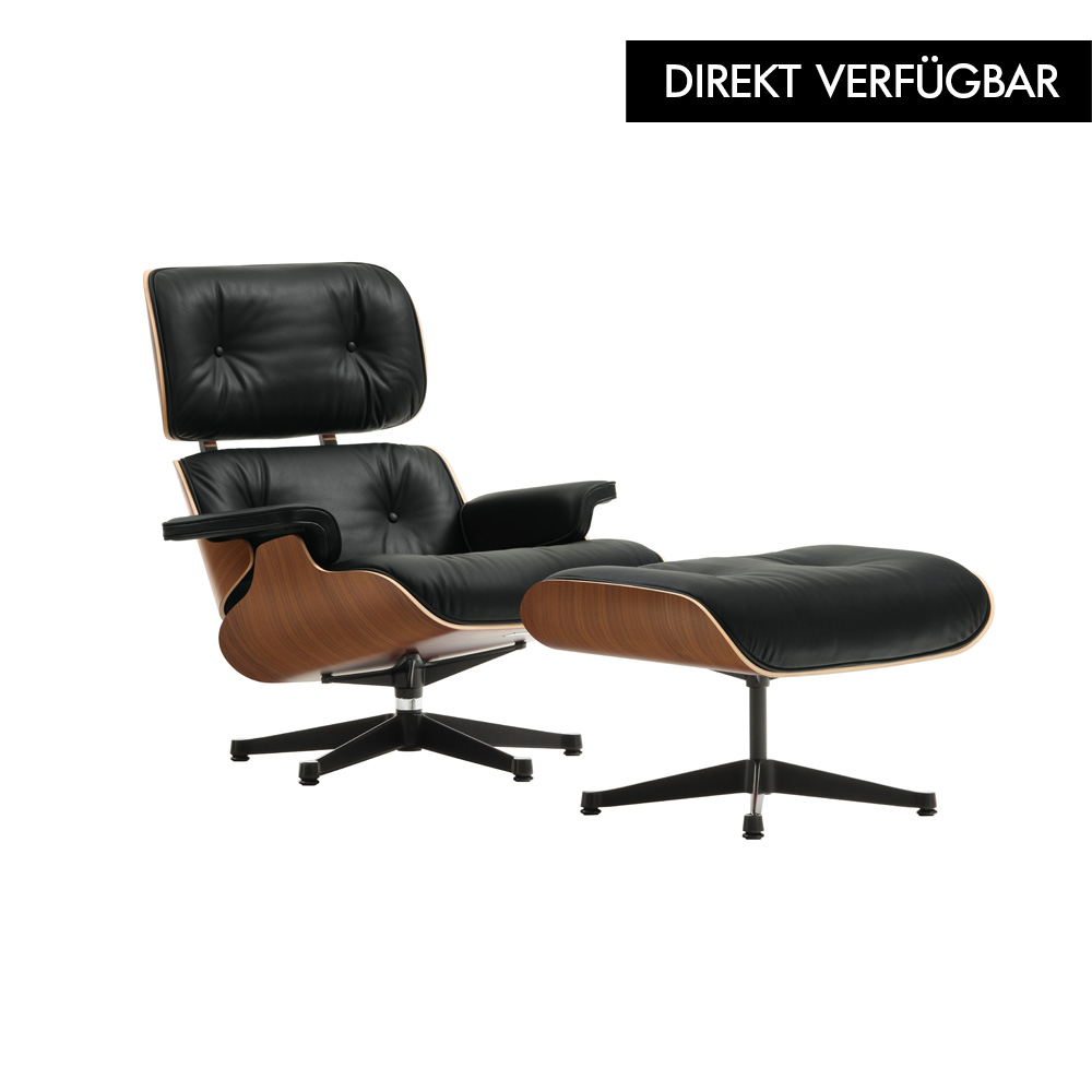 Lounge Chair mit Ottoman - direkt verfügbar
