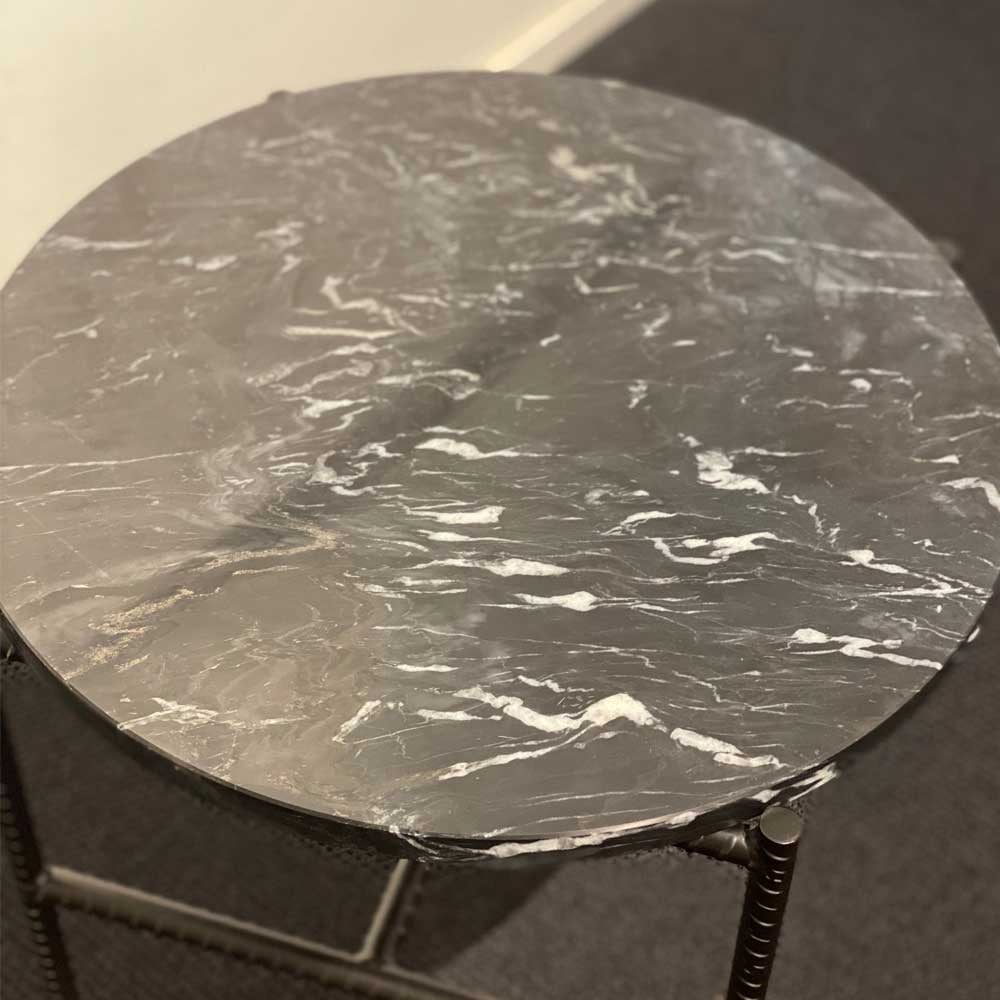 Rebar Side Table Marmor - Ausstellungsstück