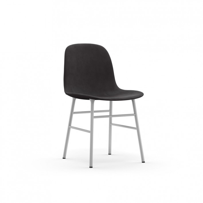 Form Chair Chrome/Steel gepolstert